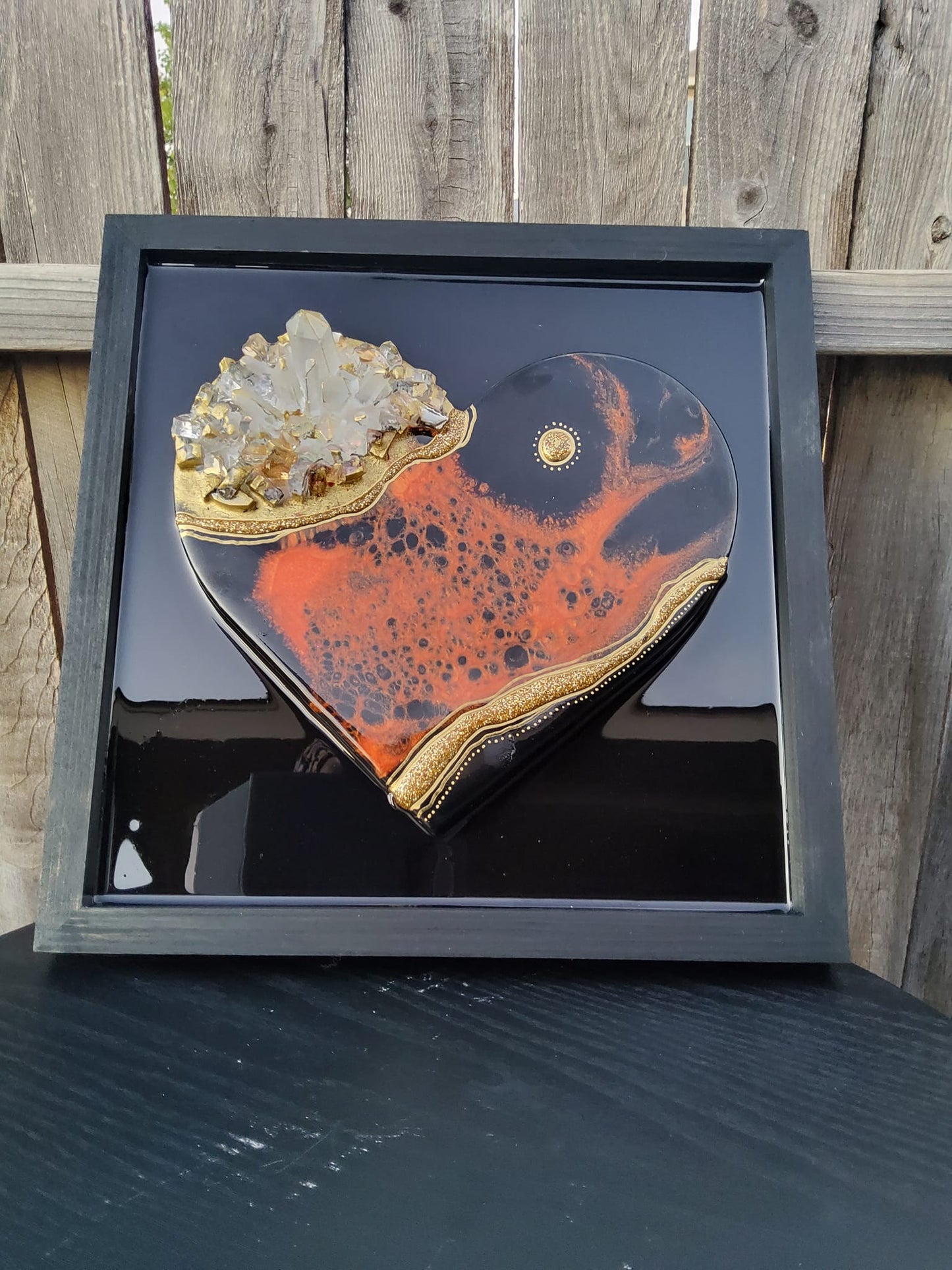 Resin Geode Wall Art