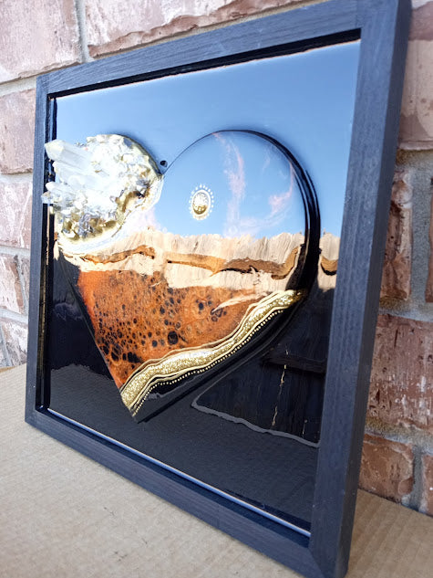 Resin Geode Wall Art